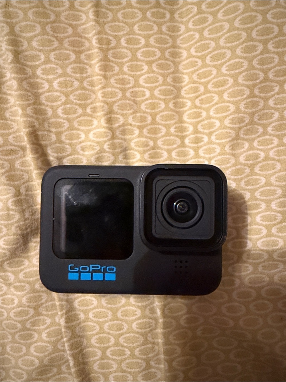 GoPro Black Action Camera with Blue Logo